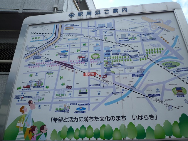 2014年1月阪急駅前マップ