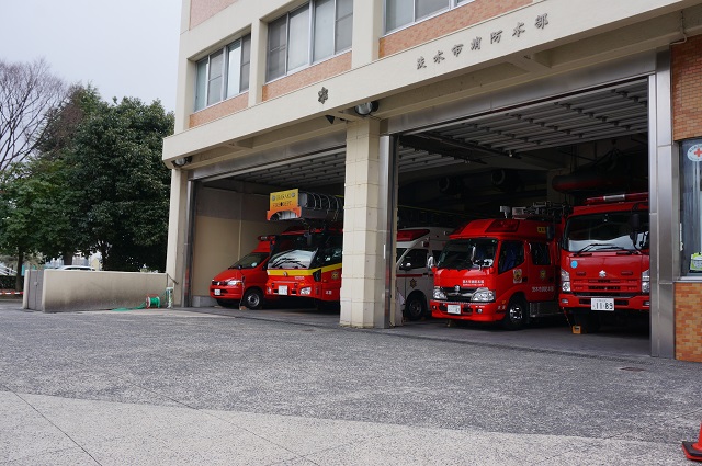 茨木消防署の消防車DSC04853