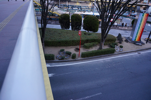 ＪＲ茨木ロータリー残りの石碑