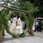 茨木神社茅の輪