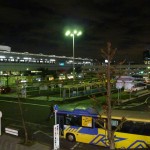 阪急茨木市駅夜の風景