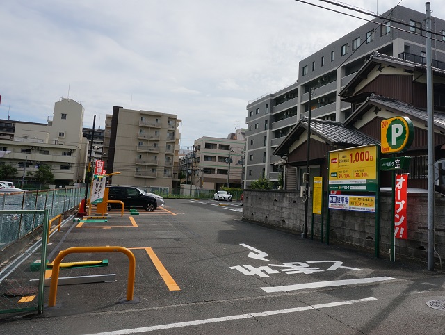 リパーク茨木松ケ本第2駐車場全景DSC00618