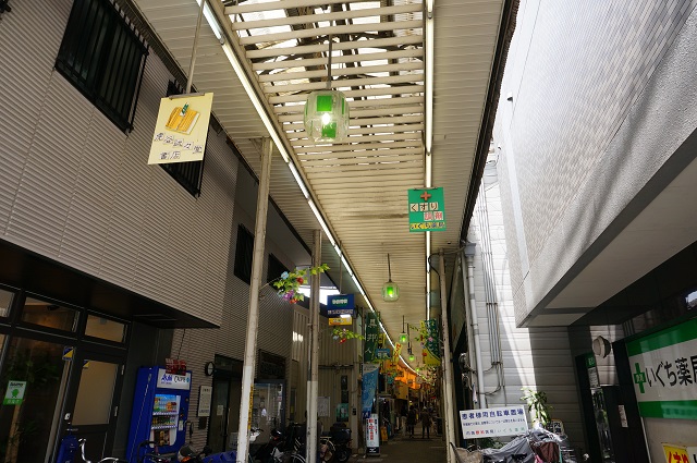 心斉橋商店街の看板DSC05947