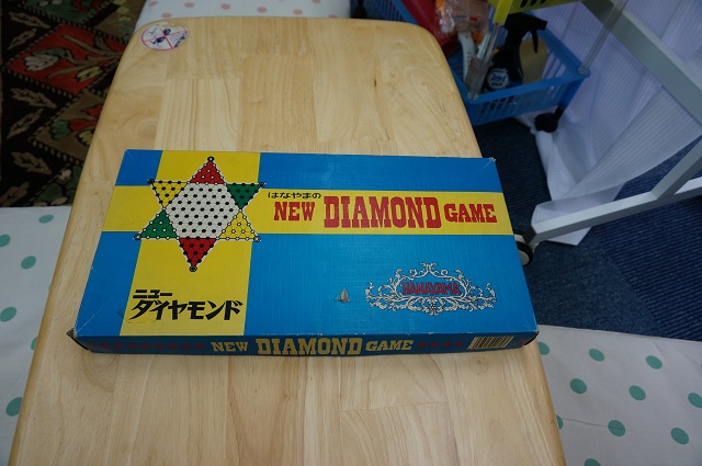 子ども将棋教室にダイヤモンドゲームDSC08315