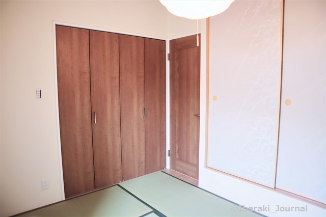 リーフェリア1号和室のクローゼットと扉のほうIMG_3283