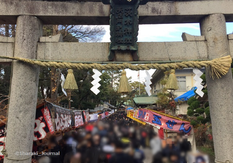 2019年1月2日茨木神社初詣の様子