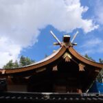8月茨木神社の新しい本殿IMG_5166