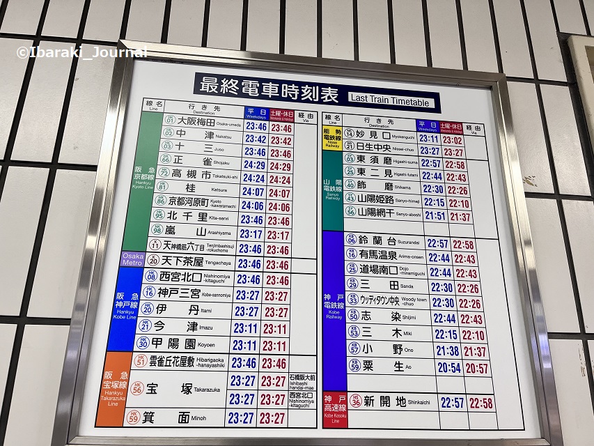 阪急電車最終電車の時刻表20221226082944