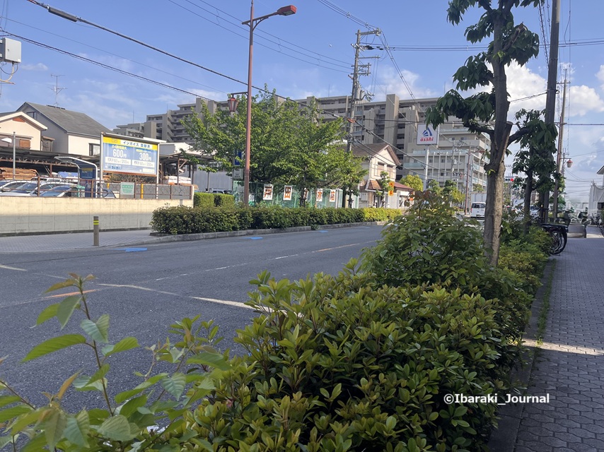 0426稲葉町の高瀬川通り南方面IMG_0282