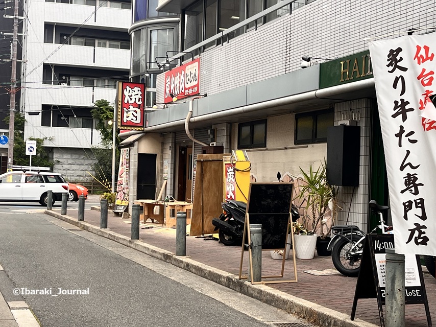 0513焼肉の店正Qを東側からIMG_0563