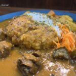 0717アカイサカナのあいがけカレー横からIMG_1972