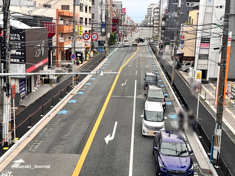 0907産業道路西駅前歩道橋から南のほうIMG_3070