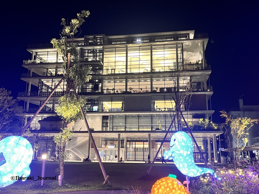 1007おにクルにハロウィンのイルミ８おにクルとおばけIMG_3786