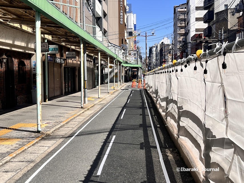 1008中央通りみちクル社会実験で自転車レーンIMG_3813