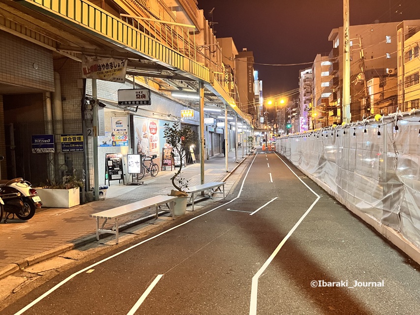 1008中央通りみちクル社会実験東向き自転車レーンIMG_3853
